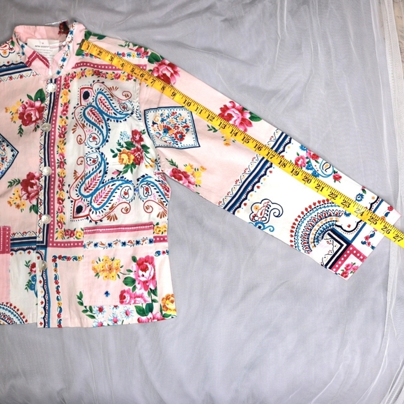 New Identity Vintage Floral long sleeves, anthropologie style Size Small - Picture 9 of 9